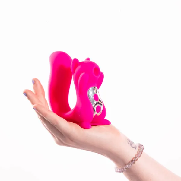 Natalie's Toybox Screaming Squirrel Air Pulse & G-Spot Vibrator