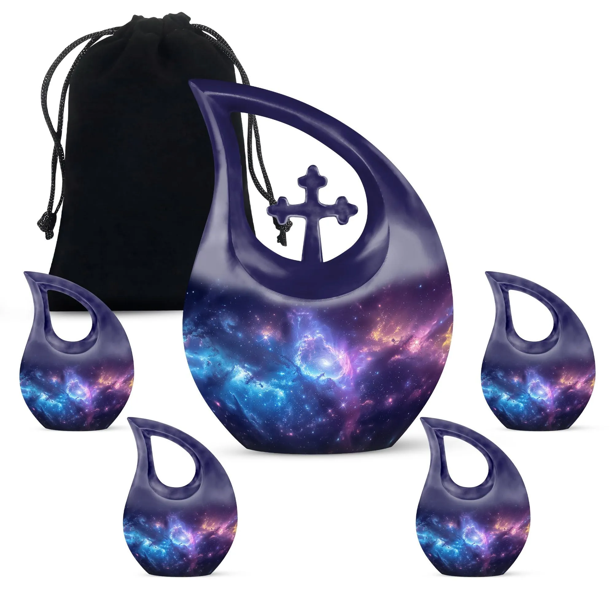 Nebula Galaxy Urn: Affordable Cremation Urn for Adults