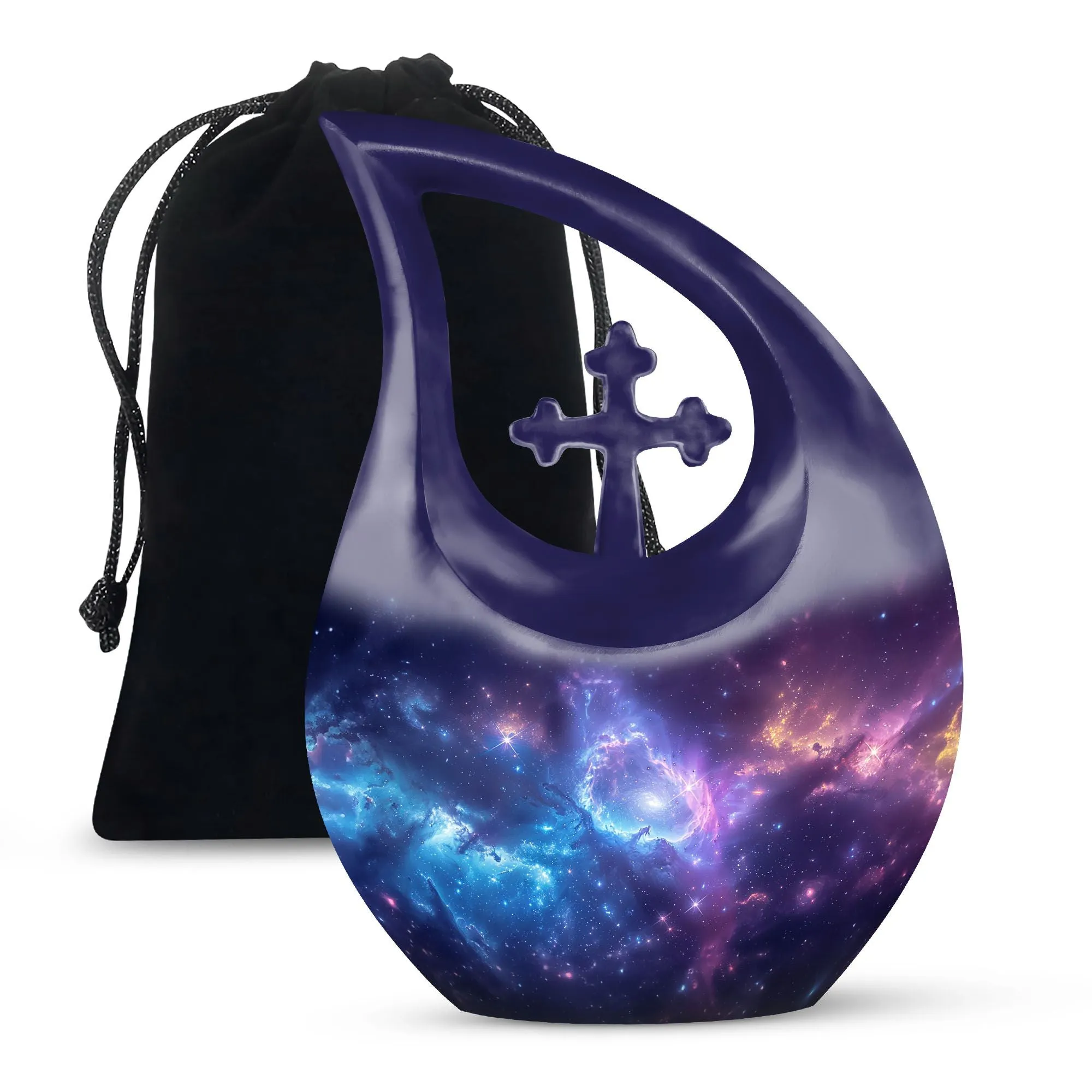 Nebula Galaxy Urn: Affordable Cremation Urn for Adults