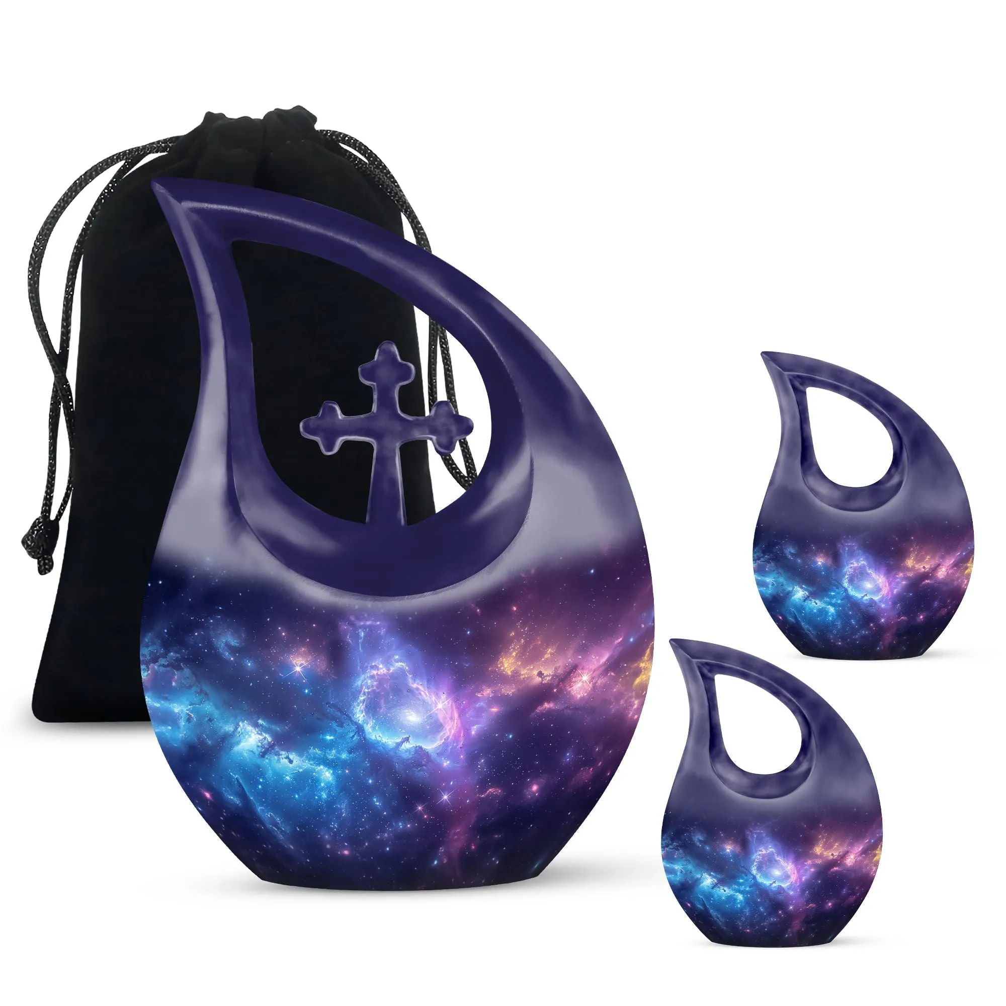 Nebula Galaxy Urn: Affordable Cremation Urn for Adults