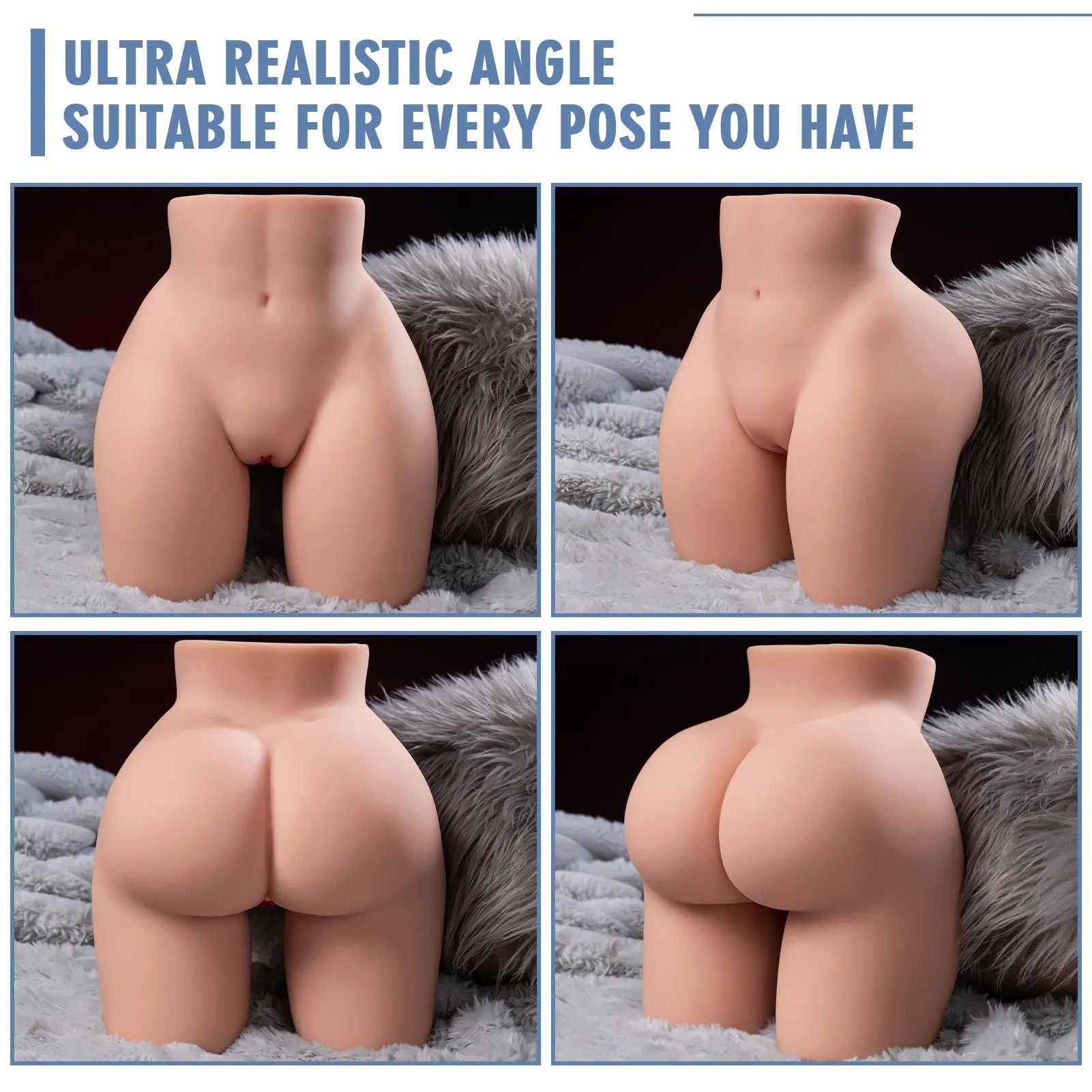 Nelly: 9.84lb Mini Torso Sex Doll with Skeleton