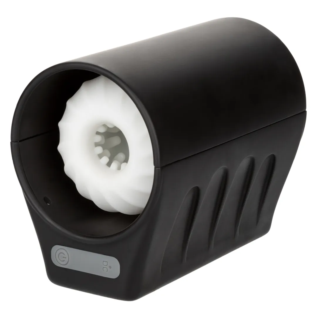 Optimum Power Thruster Stroking Vibrating Penis Masturbator