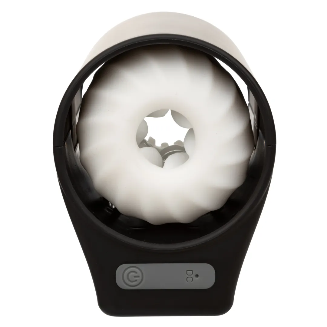 Optimum Power Thruster Stroking Vibrating Penis Masturbator