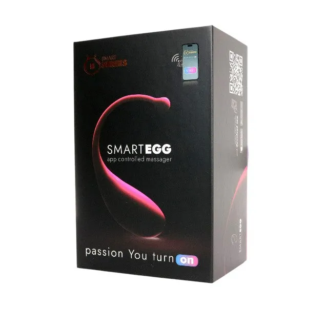 Ou vibrator B SERIES SmartEgg Massager. control prin aplicație. vibrații personalizate. sincronizare cu muzică. roz