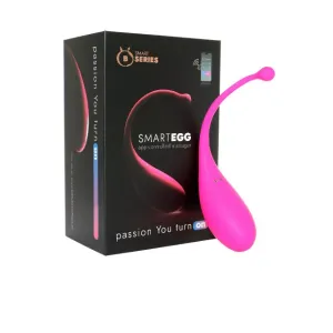 Ou vibrator B SERIES SmartEgg Massager. control prin aplicație. vibrații personalizate. sincronizare cu muzică. roz