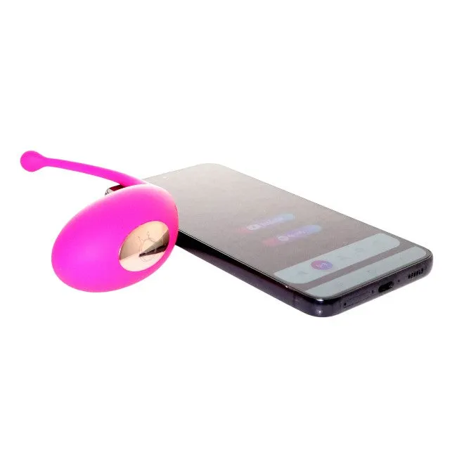 Ou vibrator B SERIES SmartEgg Massager. control prin aplicație. vibrații personalizate. sincronizare cu muzică. roz