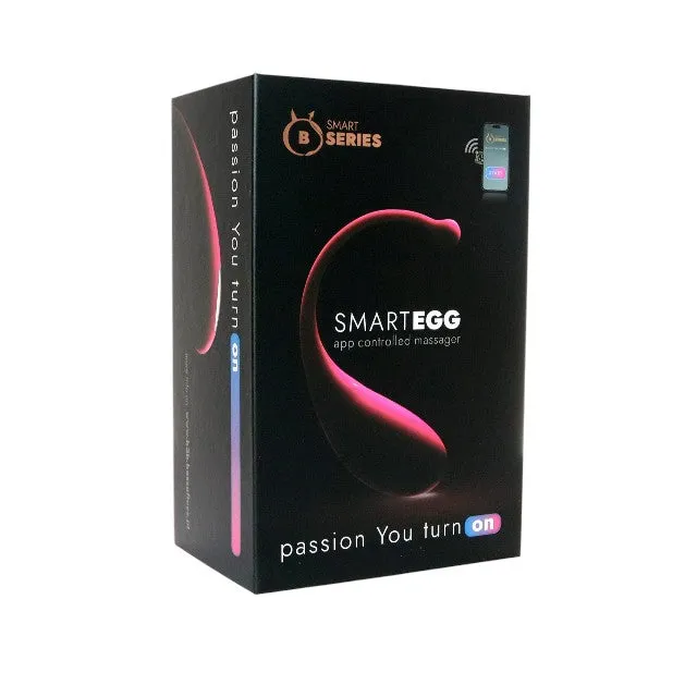 Ou vibrator B SERIES SmartEgg Massager. control prin aplicație. vibrații personalizate. sincronizare cu muzică. roz