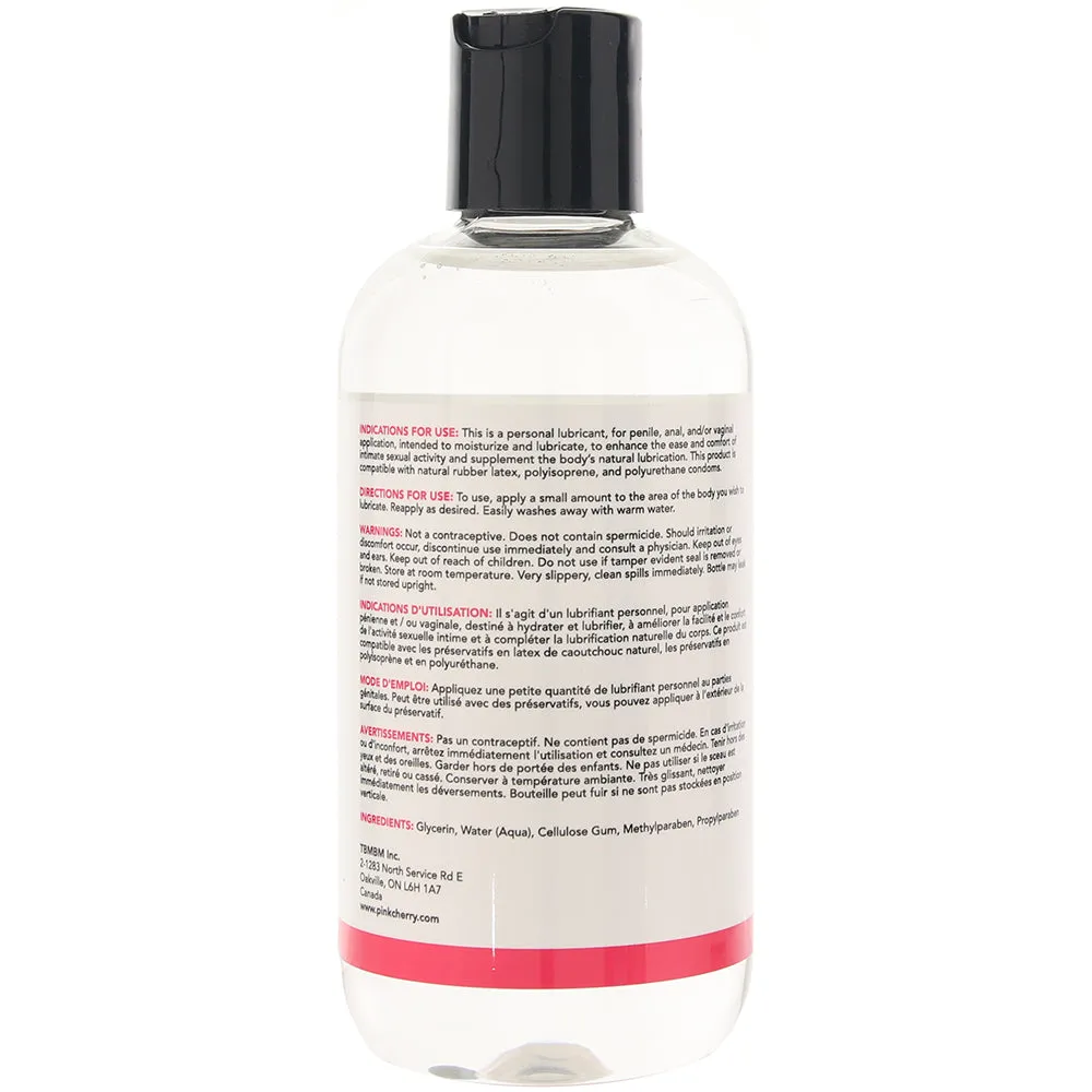 PinkCherry Water Based Anal Lubricant in 8oz/240ml