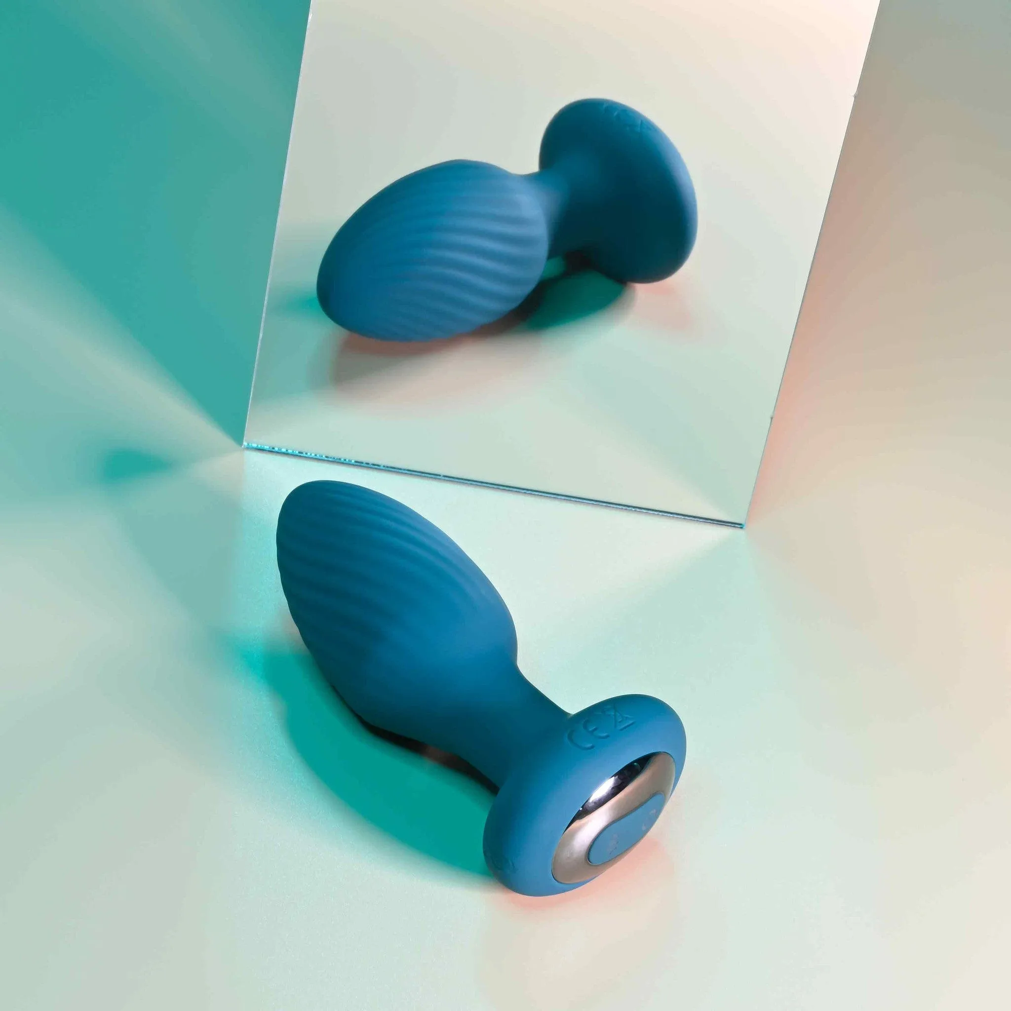 Playboy Spinning Tail Teaser Vibrating Butt Plug