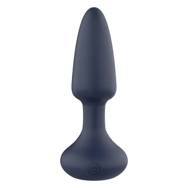 Plug anal vibrator DREAMTOYS Startroopers Venus. cu perle rotative. control prin telecomandă. 10 funcții de vibrație. albastru