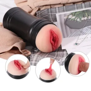 Pocket Pussy 3D Textured Vagina Male Masturbator