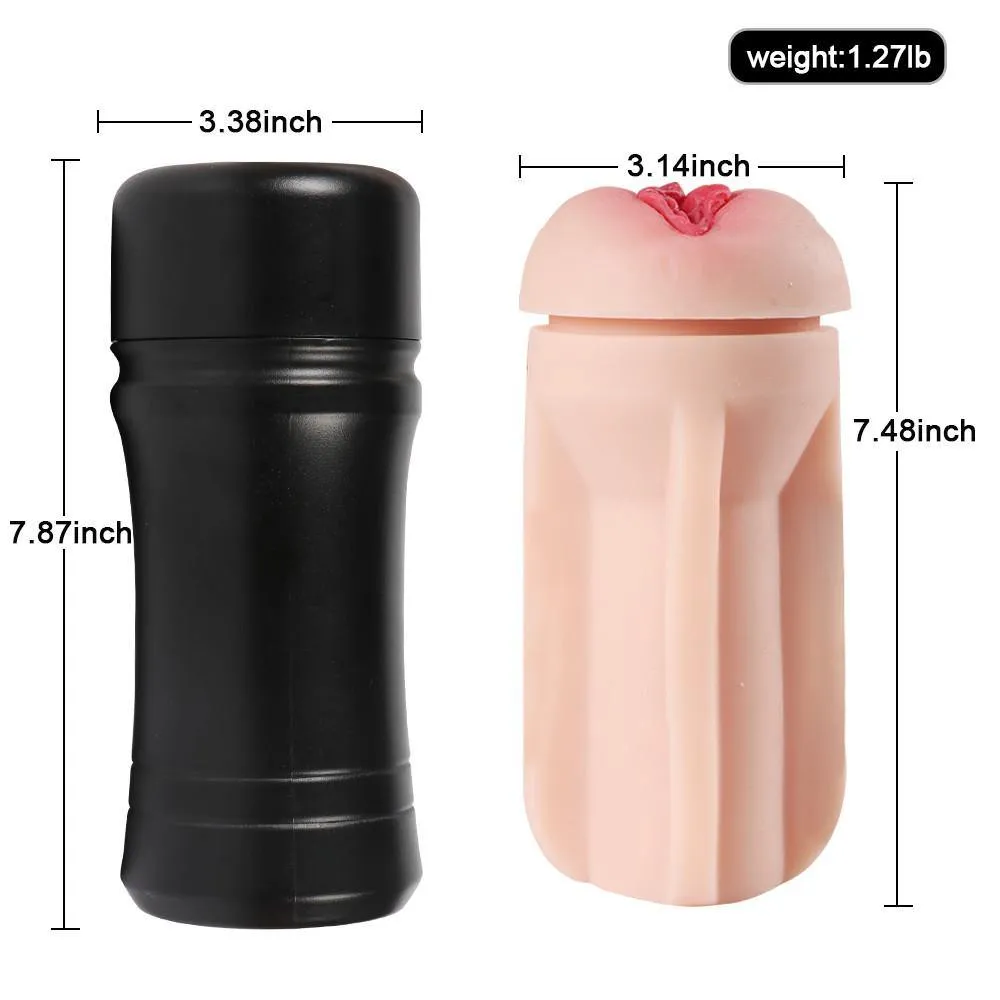 Pocket Pussy 3D Textured Vagina Male Masturbator