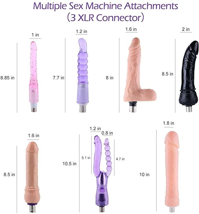 Powerful Fucking Sex Machine with Dildos