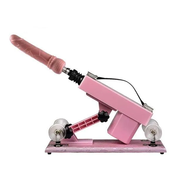Powerful Sex Machine Gun with 8pcs Dildo Attachments