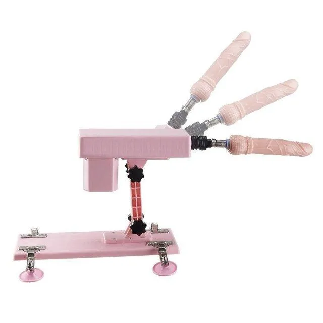 Powerful Sex Machine Gun with 8pcs Dildo Attachments