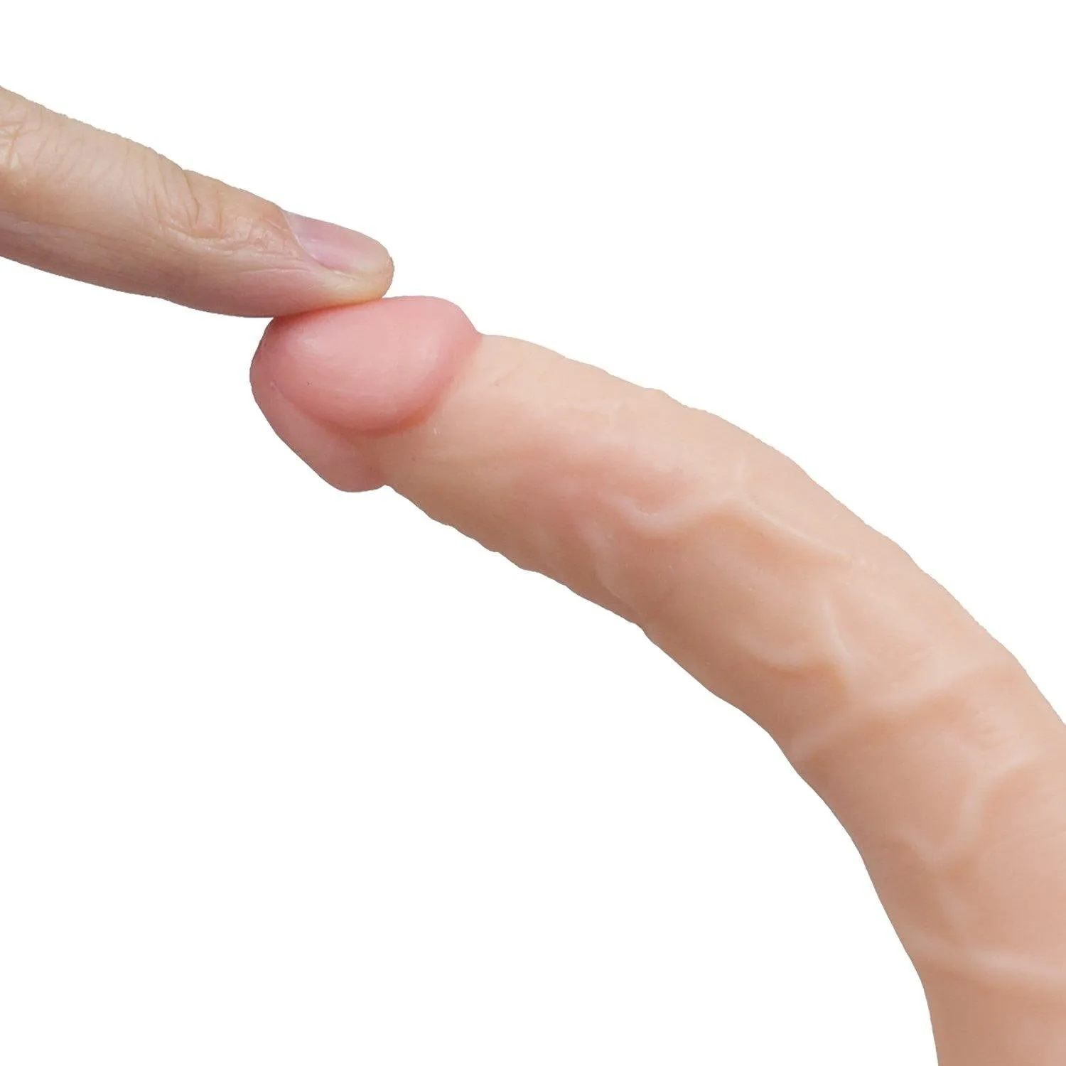 Realistic 14.17 Inch Double Dildo Dong Fake Penis Adult Masturbation Sex Toys