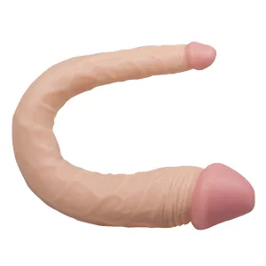 Realistic 14.17 Inch Double Dildo Dong Fake Penis Adult Masturbation Sex Toys