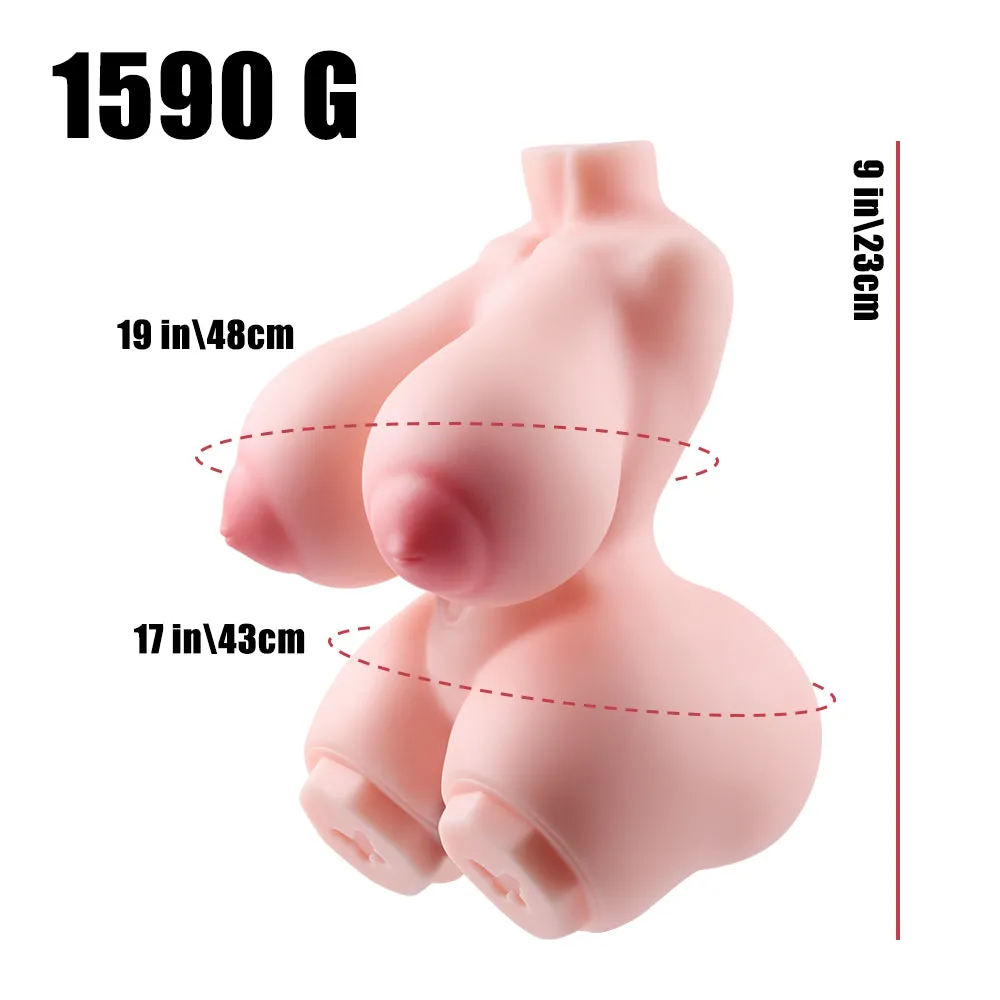 Remi: Sex Doll Torso for Men Pink Pussy Perfect Tits