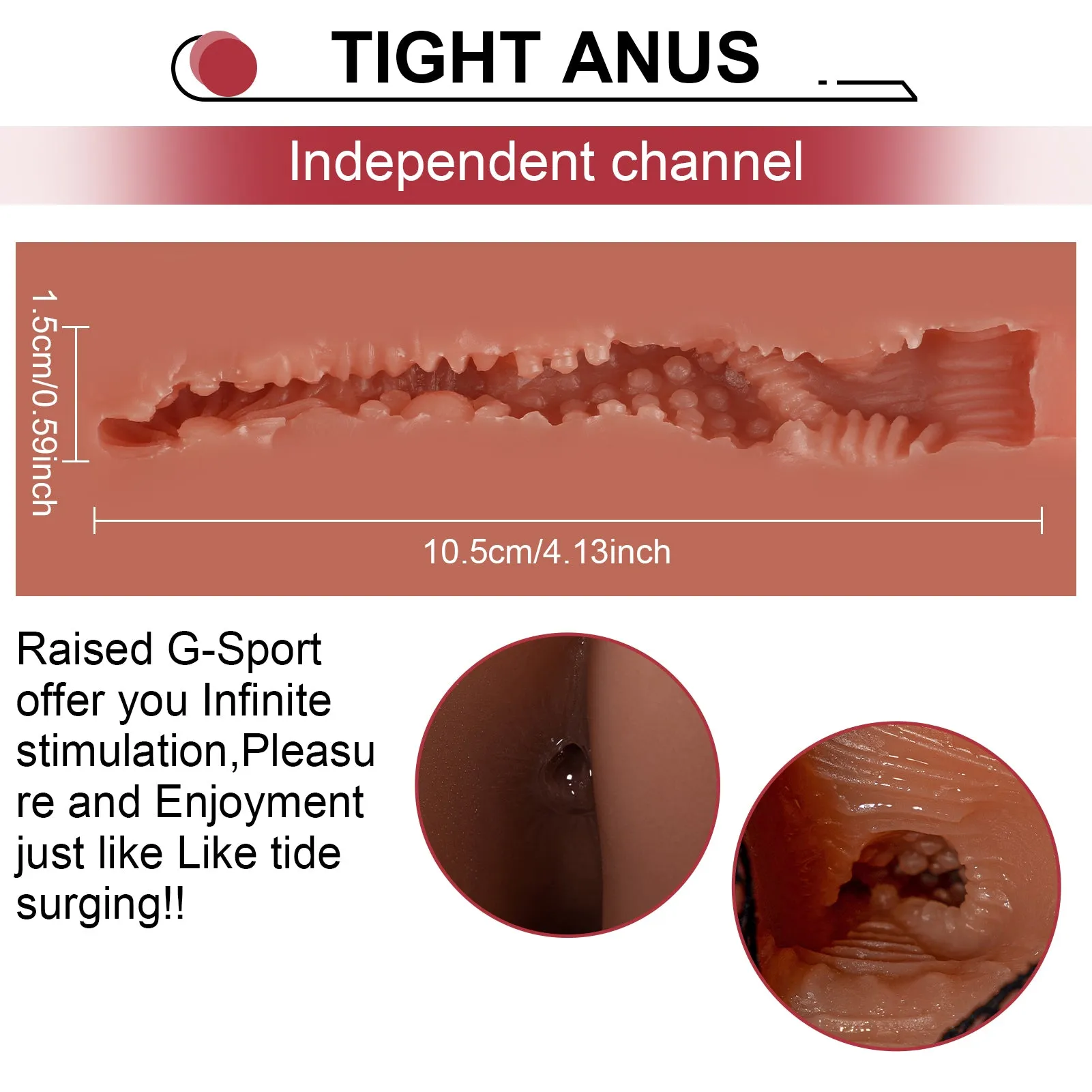 Rob Twin: 9.03lb Thrusting Vibrating Unisex Male Sex Torso