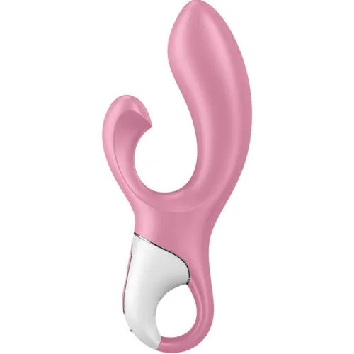 Satisfyer Air Pump Bunny 2 Inflatable G Spot and Clitoral Stimulator Pink