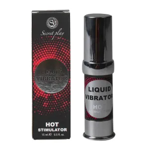 Secret Play Liquid Vibrator Unisex Hot Stimulating Gel. 15ml/ 0.5fl.oz