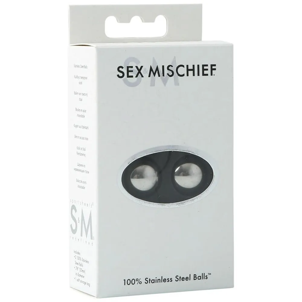 Sex & Mischief 100% Stainless Steel Kegel Balls