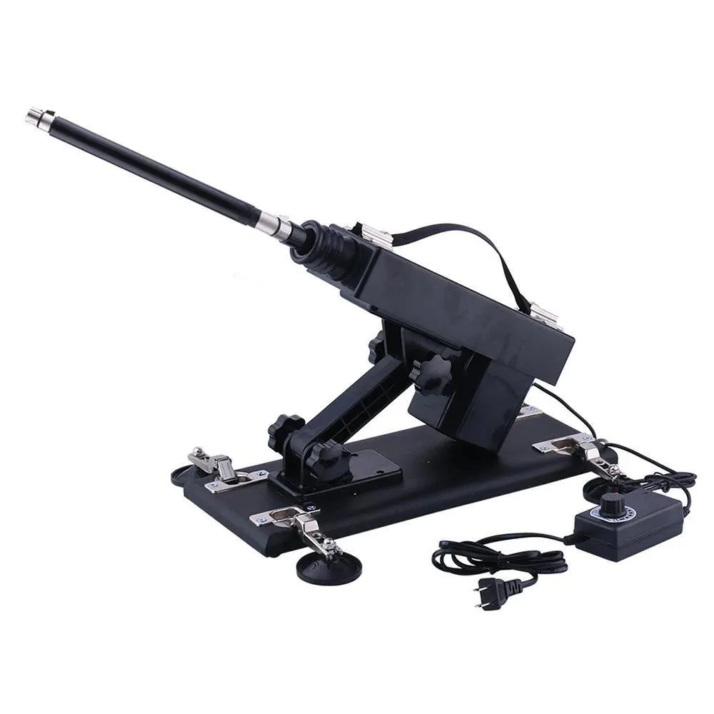 Sex Fucking Machine with a Dildo and Extension Rod