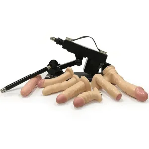 Sex Machine for Unisex Automatic Love Machine with 3XLR Connector with 8 Attahcments