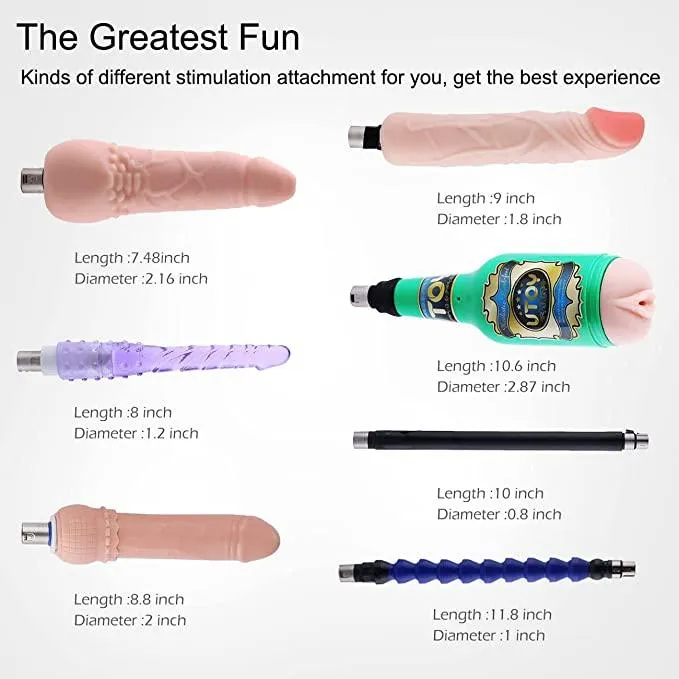 Sex Machine with Realistic Dildos Masturbation Cup
