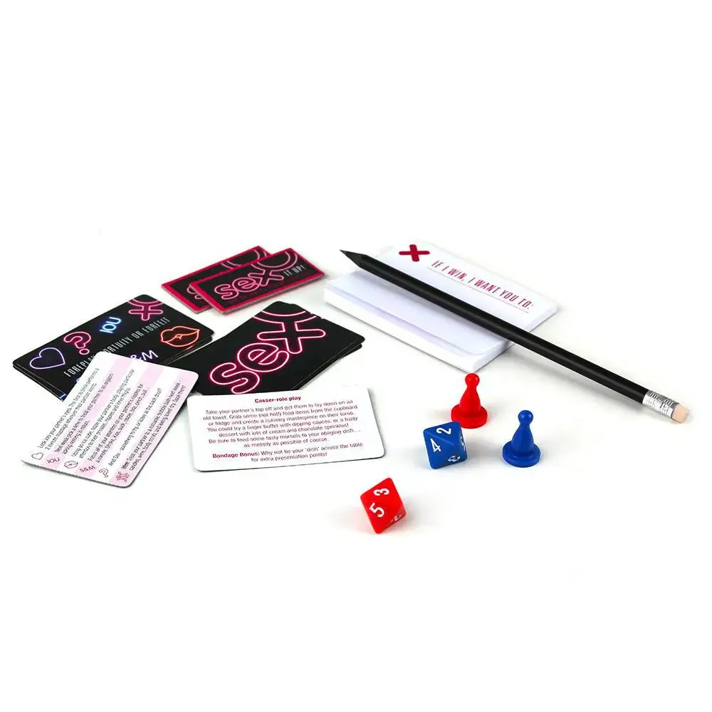 Sex Marks the Spot Game of Chance. Romance and Sexual Indulgence