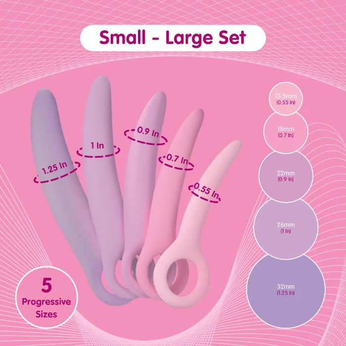 Skins Care Silicone Vaginal Dilator Kit