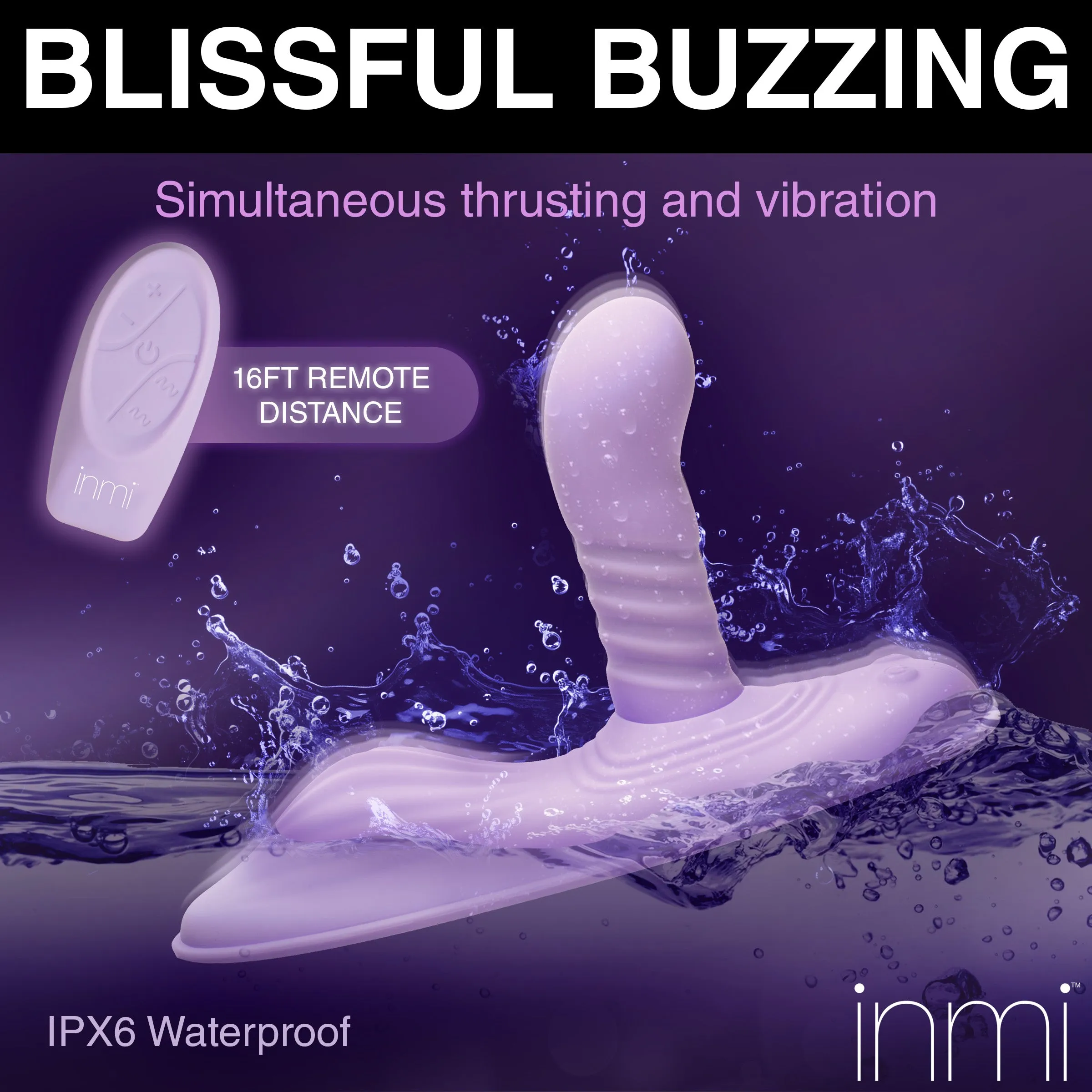 Spin N' Grind Thrusting And Vibrating Silicone Sex Grinder