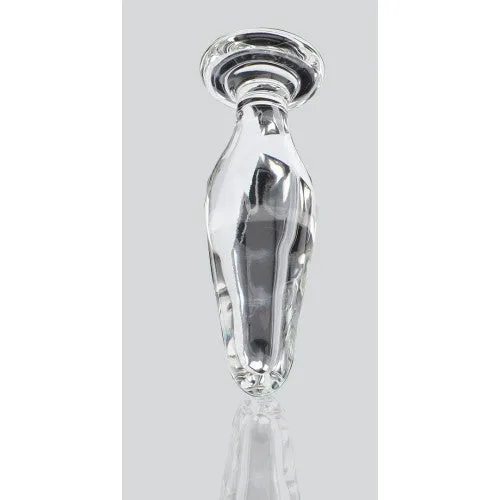 Star Sparkler Glass Butt Plug 12 X Ø 3.5 cm