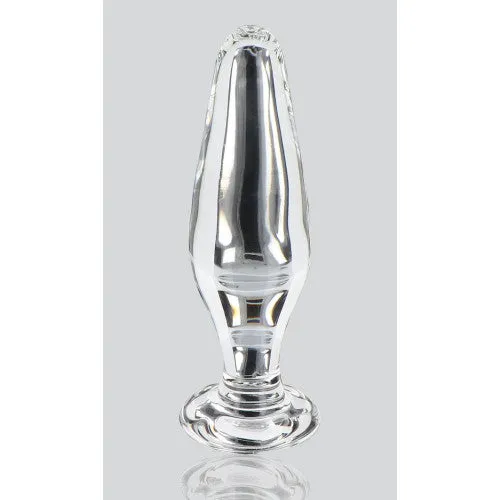Star Sparkler Glass Butt Plug 12 X Ø 3.5 cm