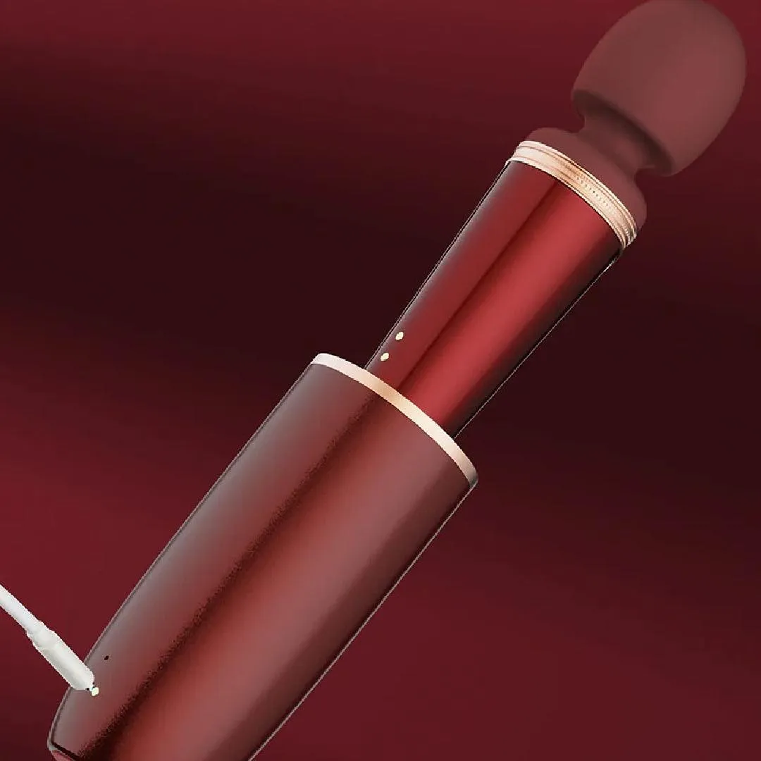 Stormi Powerful Heating Wand Vibrator with Charging Case
