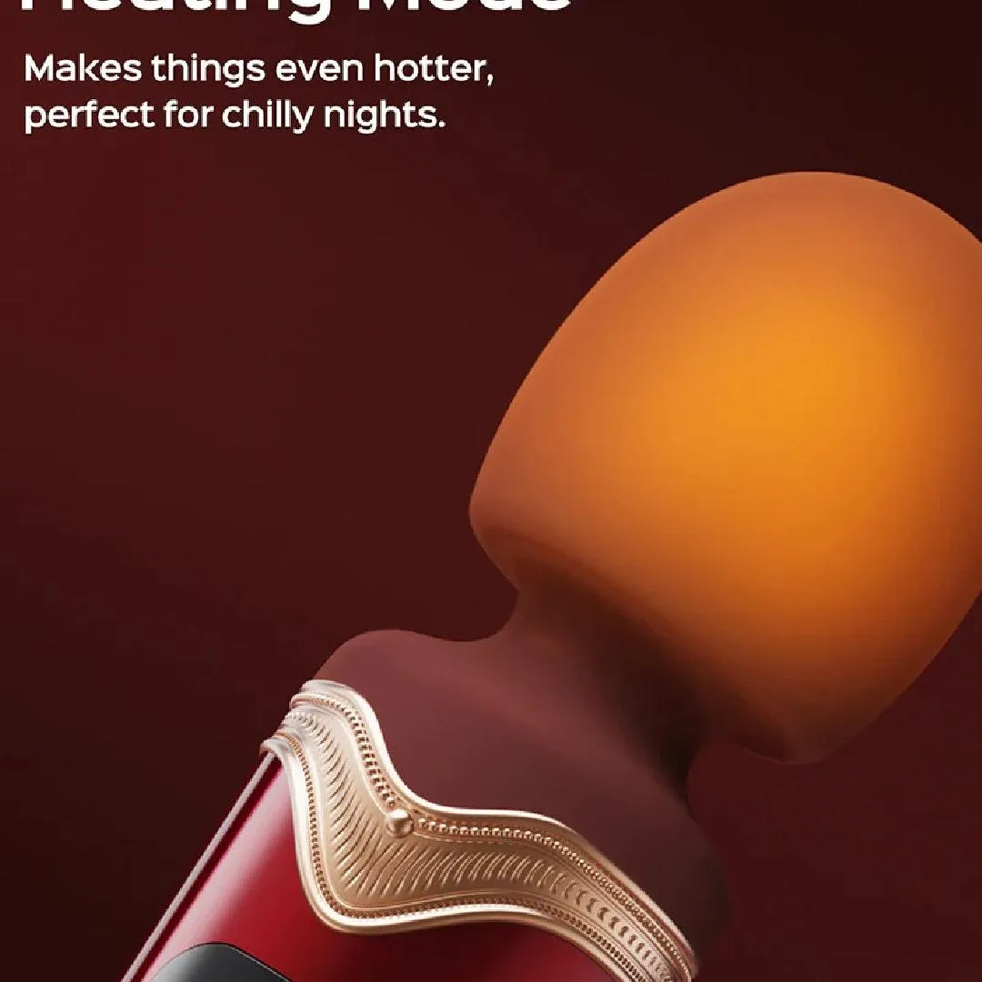 Stormi Powerful Heating Wand Vibrator with Charging Case