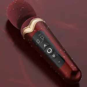 Stormi Powerful Heating Wand Vibrator with Charging Case