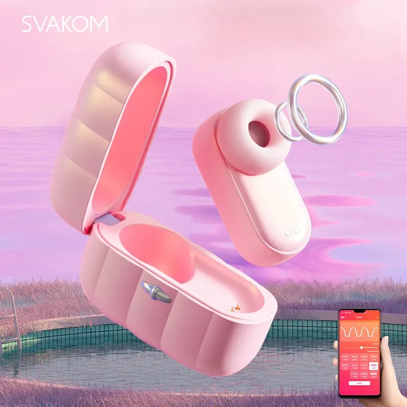 SVAKOM Airpod Pulse Clit Suction Vibrator App-Controlled