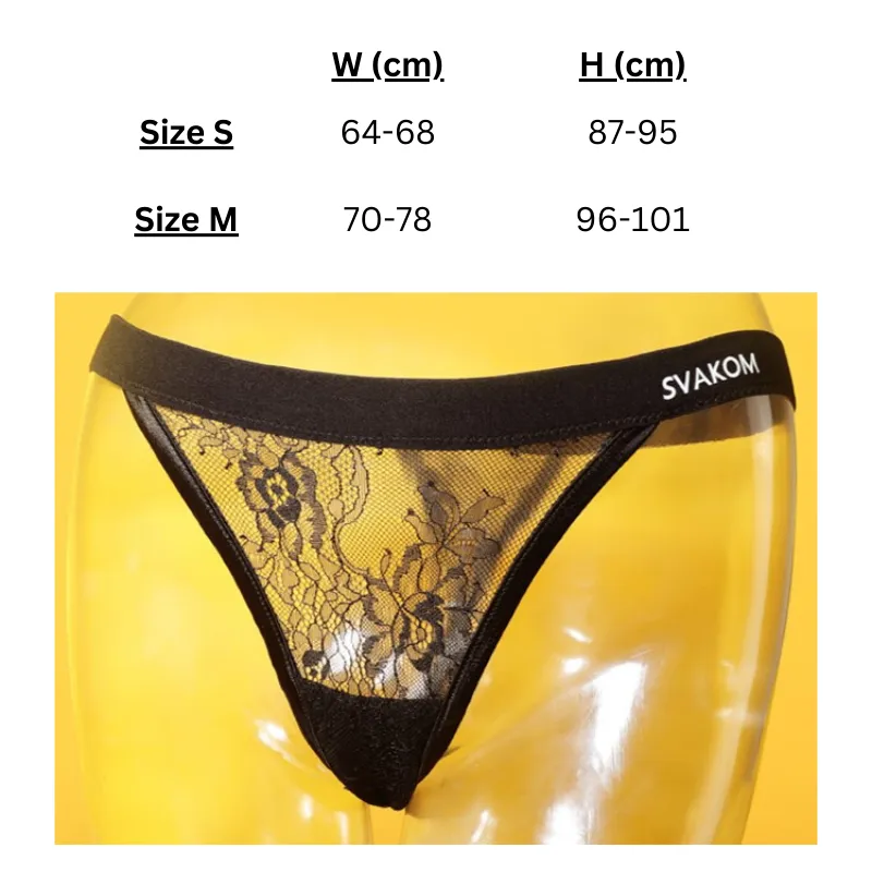 SVAKOM Edeny Wearable Panty Vibrator App-Controlled with Thong