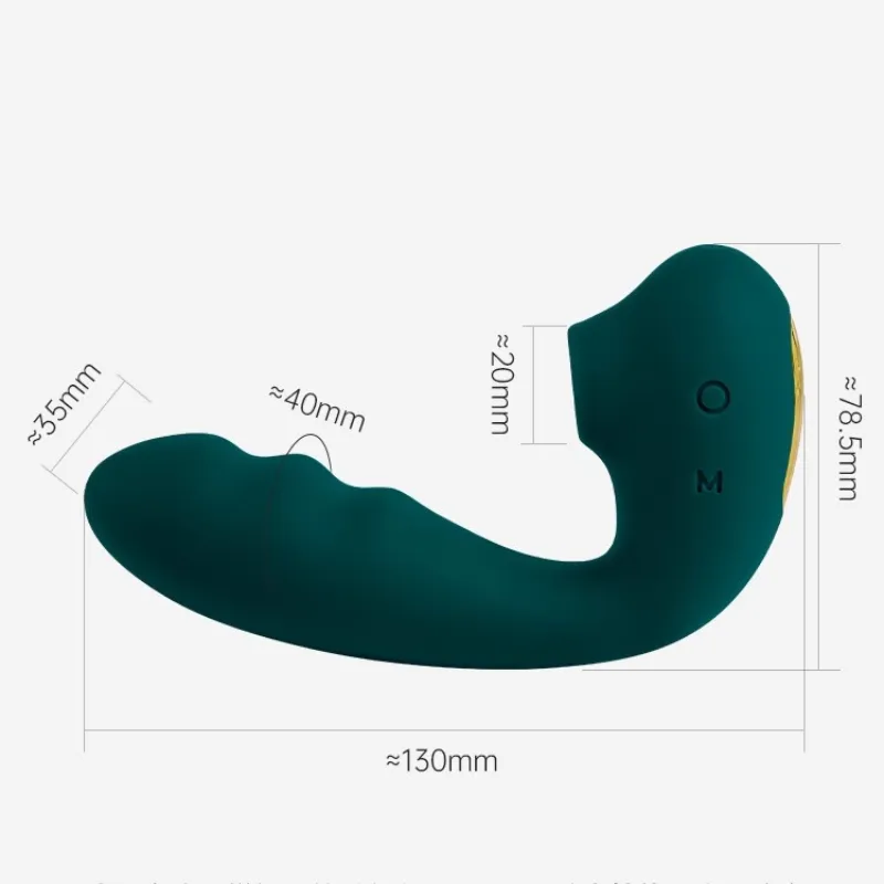 SVAKOM Tana G-Spot & Clitoral Suction Vibrator Remote Controlled
