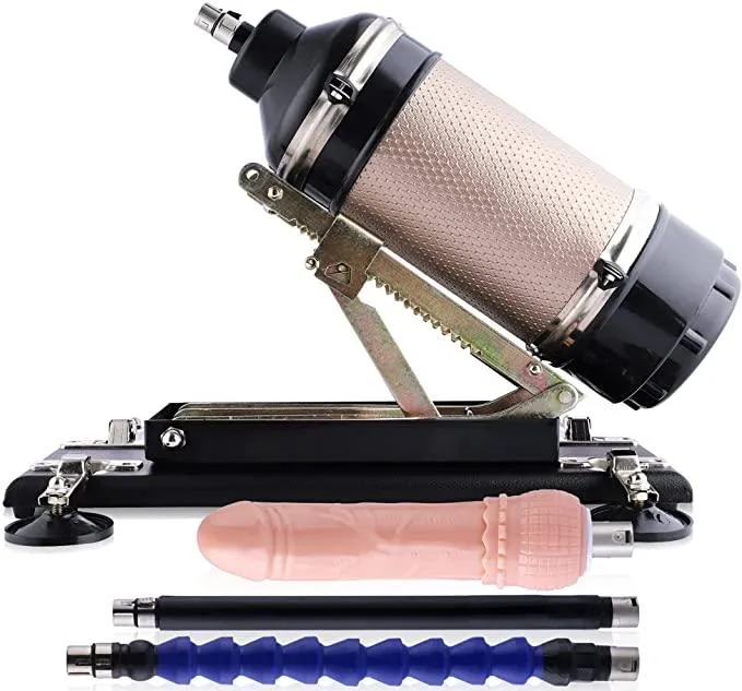 Thrusting Supermatic Sex Machine with 3 Attachment