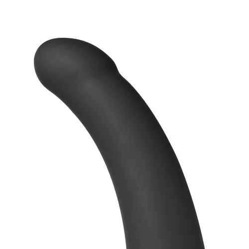 TOYBOY Curved Dildo Set for Strap On BLACK
