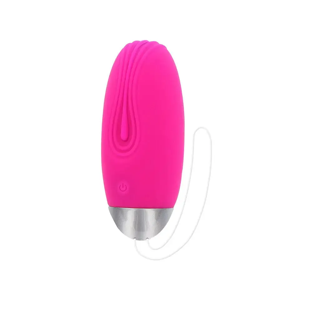 Toyjoy Silicone Pink Rechargeable Love Egg with Remote