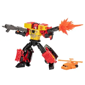 Transformers Generations Legacy Evolution Armada Universe Powerlinx Hot Shot and Jolt SDCC Exclusive Action Figure