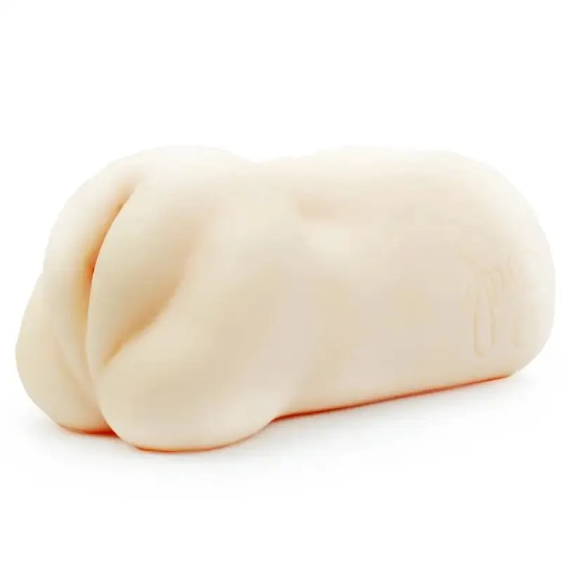 Utensil Race Flesh Pink Stretchy Realistic Vagina Masturbator