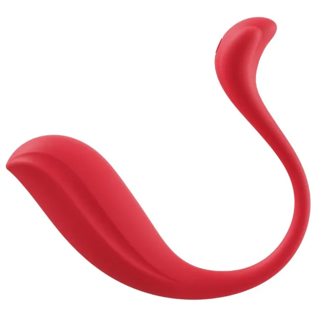 Vibrator dublu SVAKOM Phoenix Neo 2. cu control prin aplicație. 11 funcții de vibrație. funcție interactivă cu camera web. roșu