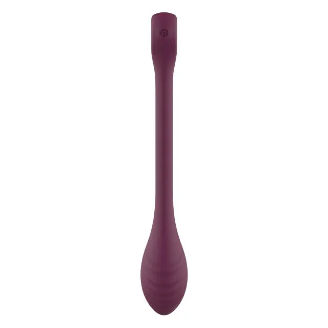 Vibrator flexibil DREAMTOYS Glam Bendable G-Spot. pentru stimularea punctului G. 7 funcții de vibrație. lungime 22 cm. mov
