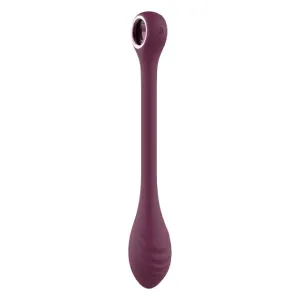 Vibrator flexibil DREAMTOYS Glam Bendable G-Spot. pentru stimularea punctului G. 7 funcții de vibrație. lungime 22 cm. mov