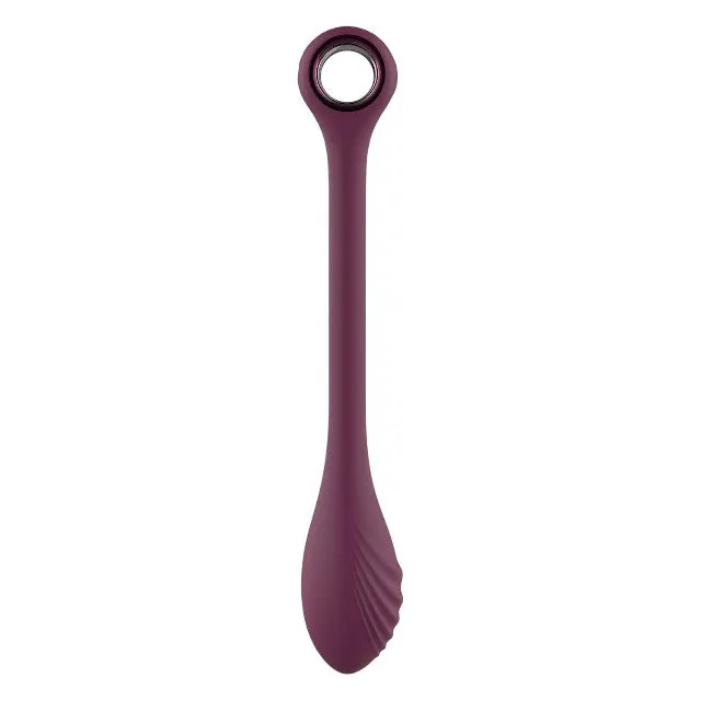 Vibrator flexibil DREAMTOYS Glam Bendable G-Spot. pentru stimularea punctului G. 7 funcții de vibrație. lungime 22 cm. mov