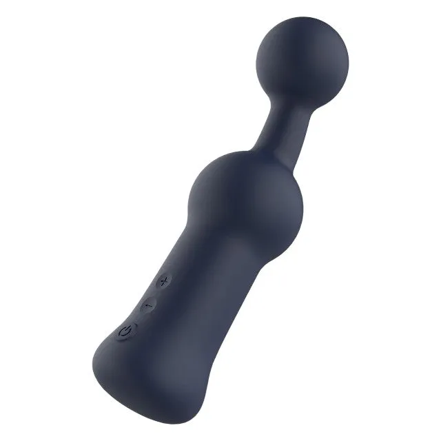 Vibrator flexibil DREAMTOYS Startroopers Astronaut. 10 funcții de vibrație. rezistent la apă IPX6. lungime 18.6 cm. albastru